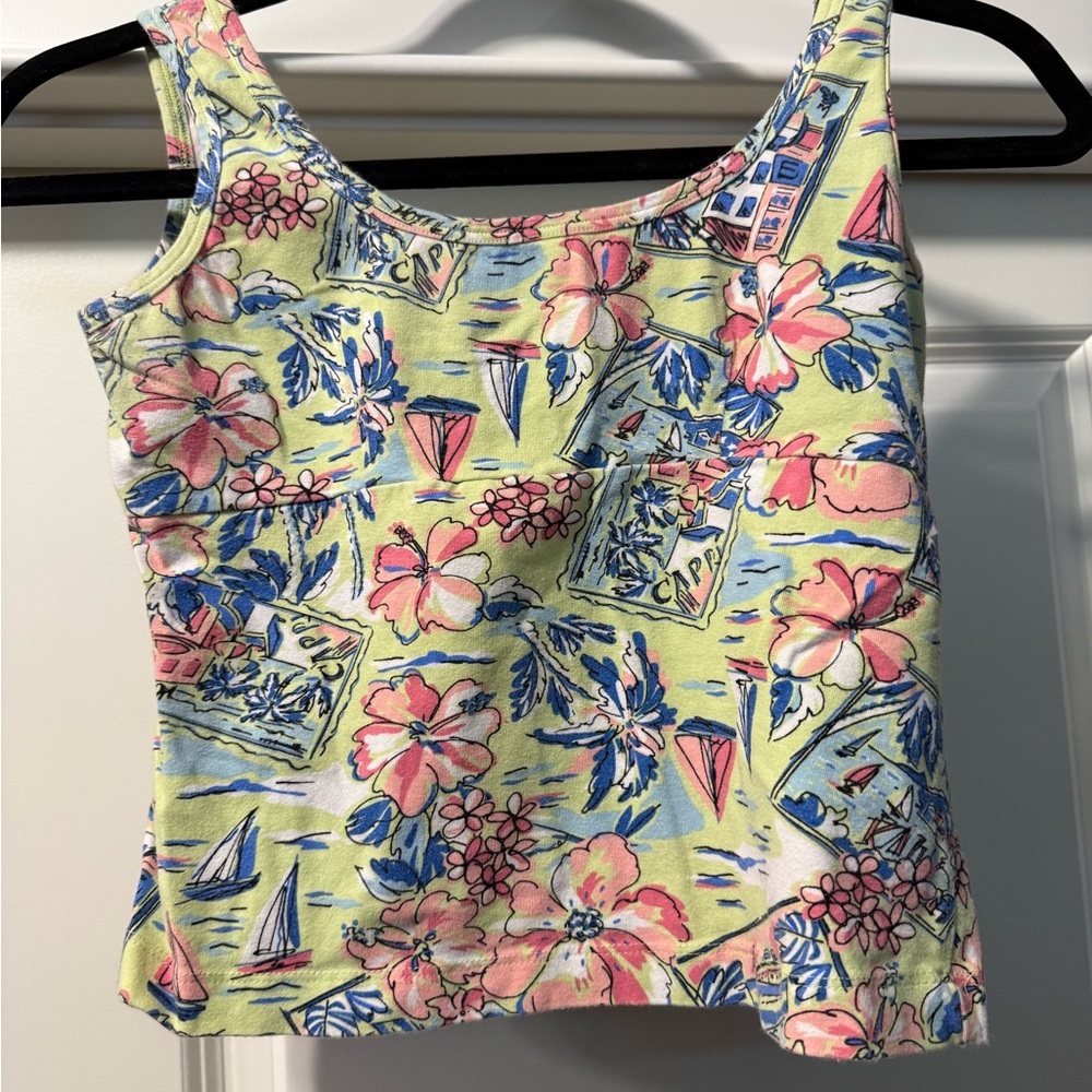 Vibrant Tropical Women's Exercise Tank Top